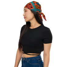 Load image into Gallery viewer, Beach Tiki Squares All-over print bandana