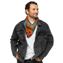 Load image into Gallery viewer, Beach Tiki Squares All-over print bandana