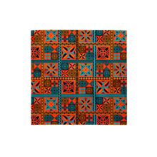 Load image into Gallery viewer, Beach Tiki Squares All-over print bandana