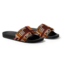 Load image into Gallery viewer, Tiki Squares Women's slides