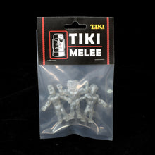 Load image into Gallery viewer, Tiki Melee T.I.K.I. figures One Off, Set of 3, Silver Surfer