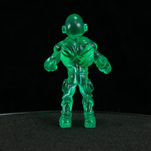 Load image into Gallery viewer, Tiki Melee T.I.K.I. Series 2 figures, Set of 3, Aqua Crystal Green