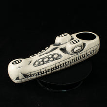 Load image into Gallery viewer, Terrible Tiki Crocodile Mug - Black Wipe away MFG Error