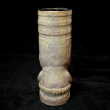 Load image into Gallery viewer, Toothy Tiki Mug, Gloss Grey Swirly Glaze