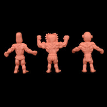 Load image into Gallery viewer, Tiki Melee T.I.K.I. figures, Set of 3, Flesh color