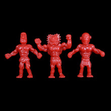 Load image into Gallery viewer, Tiki Melee T.I.K.I. figures, Set of 3, Red Color