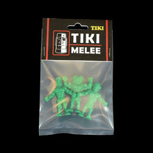Load image into Gallery viewer, Tiki Melee T.I.K.I. figures, Set of 3, Green color