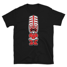 Load image into Gallery viewer, Red Toothy Tiki Black Tee