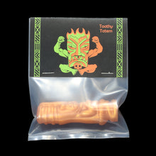 Load image into Gallery viewer, Toothy Tiki Totem Minifigure, Aztec Gold