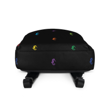 Load image into Gallery viewer, Rainbow Seahorse Backpack