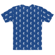 Load image into Gallery viewer, Blue Seahorse Men's t-shirt