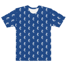 Load image into Gallery viewer, Blue Seahorse Men's t-shirt