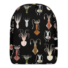 Load image into Gallery viewer, Cephalopod Black Minimalist Backpack