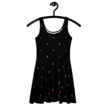 Load image into Gallery viewer, Rainbow Seahorse Skater Dress