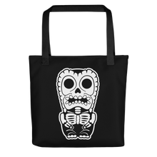 Load image into Gallery viewer, Tiki Skeleton Tote bag