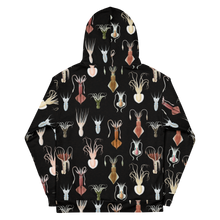 Load image into Gallery viewer, Cephalopod Black Unisex Hoodie