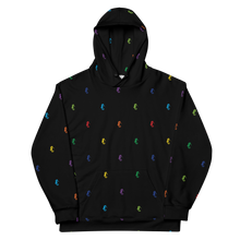 Load image into Gallery viewer, Rainbow Seahorse Unisex Hoodie