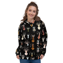 Load image into Gallery viewer, Cephalopod Black Unisex Hoodie