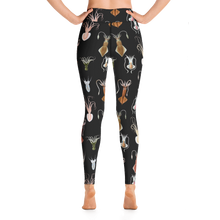 Load image into Gallery viewer, Cephalopod Black Yoga Leggings