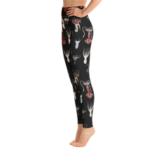 Load image into Gallery viewer, Cephalopod Black Yoga Leggings
