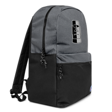 Load image into Gallery viewer, Two Tone Moai Embroidered Champion Backpack