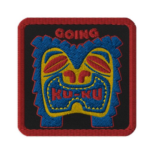 Going Ku-Ku Embroidered patch