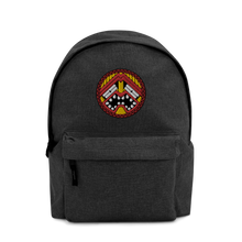 Load image into Gallery viewer, Tiki Face One Embroidered Backpack