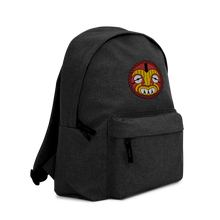 Load image into Gallery viewer, Tikia Face Two Embroidered Backpack