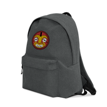 Load image into Gallery viewer, Tikia Face Two Embroidered Backpack