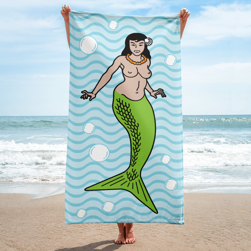 Mermaid towels 2024