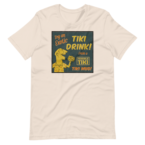 Try a Tiki Drink Short-Sleeve Unisex T-Shirt