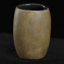 Load image into Gallery viewer, Little Headhunter Tiki Shot Glass, Stone Grey wipe away with Black Interior