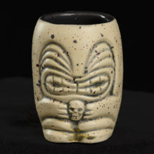 Load image into Gallery viewer, Little Headhunter Tiki Shot Glass, Tortilla wipe away with Black Interior