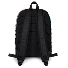 Load image into Gallery viewer, Purple Tiki Squares Backpack