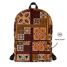 Load image into Gallery viewer, Tiki Squares Backpack