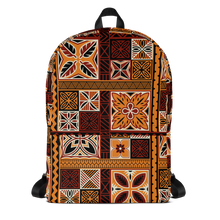 Load image into Gallery viewer, Tiki Squares Backpack