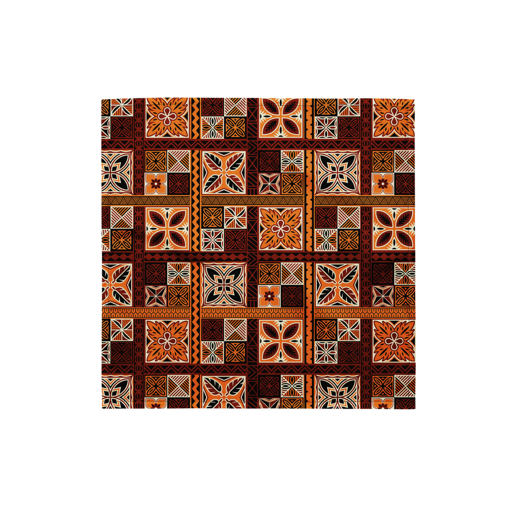 Tiki Squares All-over print bandana