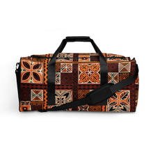 Load image into Gallery viewer, Tiki Squares Duffle bag