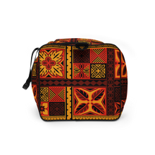 Load image into Gallery viewer, Fiery Tiki Squares Duffle bag