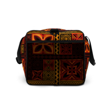 Load image into Gallery viewer, Fiery Tiki Squares Duffle bag