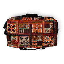 Load image into Gallery viewer, Tiki Squares Duffle bag