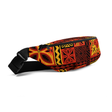 Load image into Gallery viewer, Fiery Tiki Squares Fanny Pack