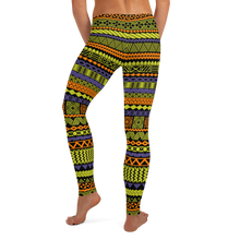 Load image into Gallery viewer, Kid in the 90s Tiki Striped Leggings