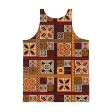 Load image into Gallery viewer, Tiki Squares Tank Top