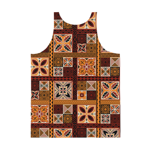 Tiki Squares Tank Top