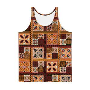 Tiki Squares Tank Top