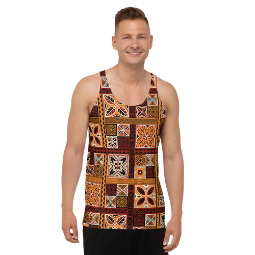 Tiki Squares Tank Top