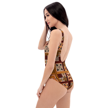 Load image into Gallery viewer, Tiki Squares One-Piece Swimsuit