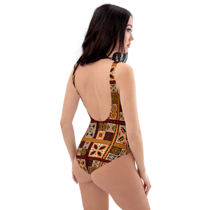 Tiki Squares One-Piece Swimsuit