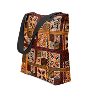 Tiki Squares Tote bag